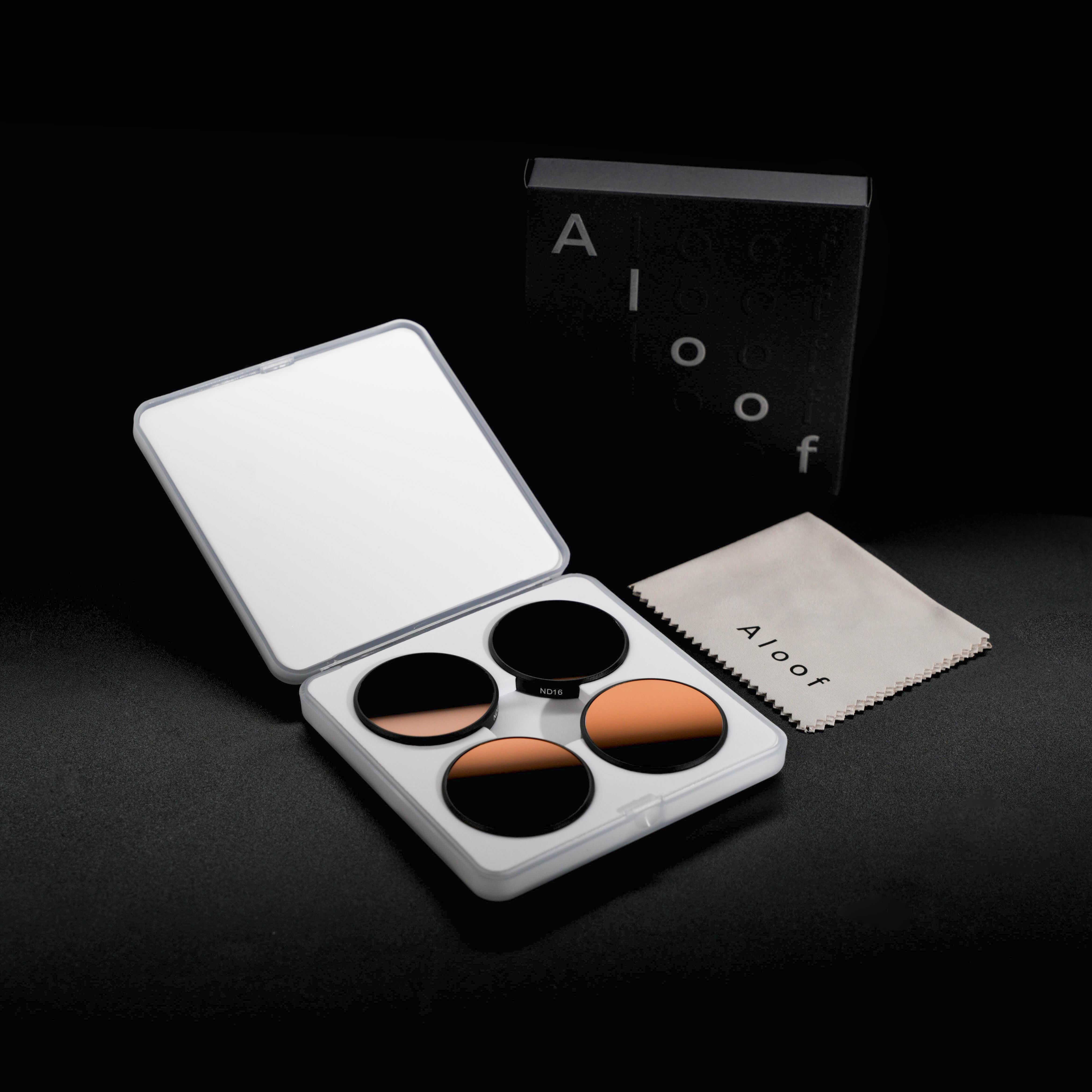Osmo Action 6 専用 ND KIT | ND8+ND16+ND32+ND64 | Aloof(アルーフ)