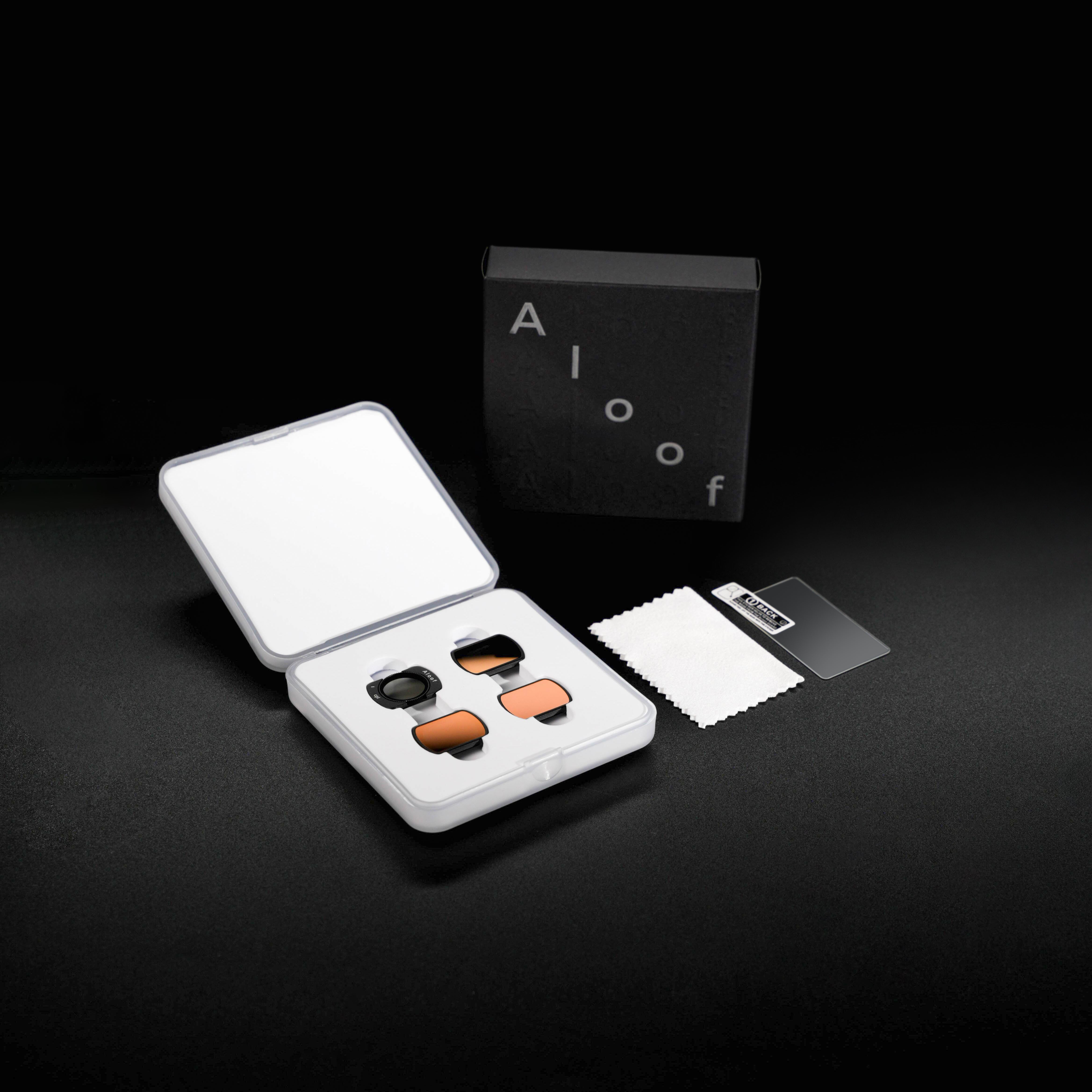 Osmo Pocket 4/3 専用 CPL ND KIT | CPL+ND16+ND32+ND64 | Aloof(アルーフ)