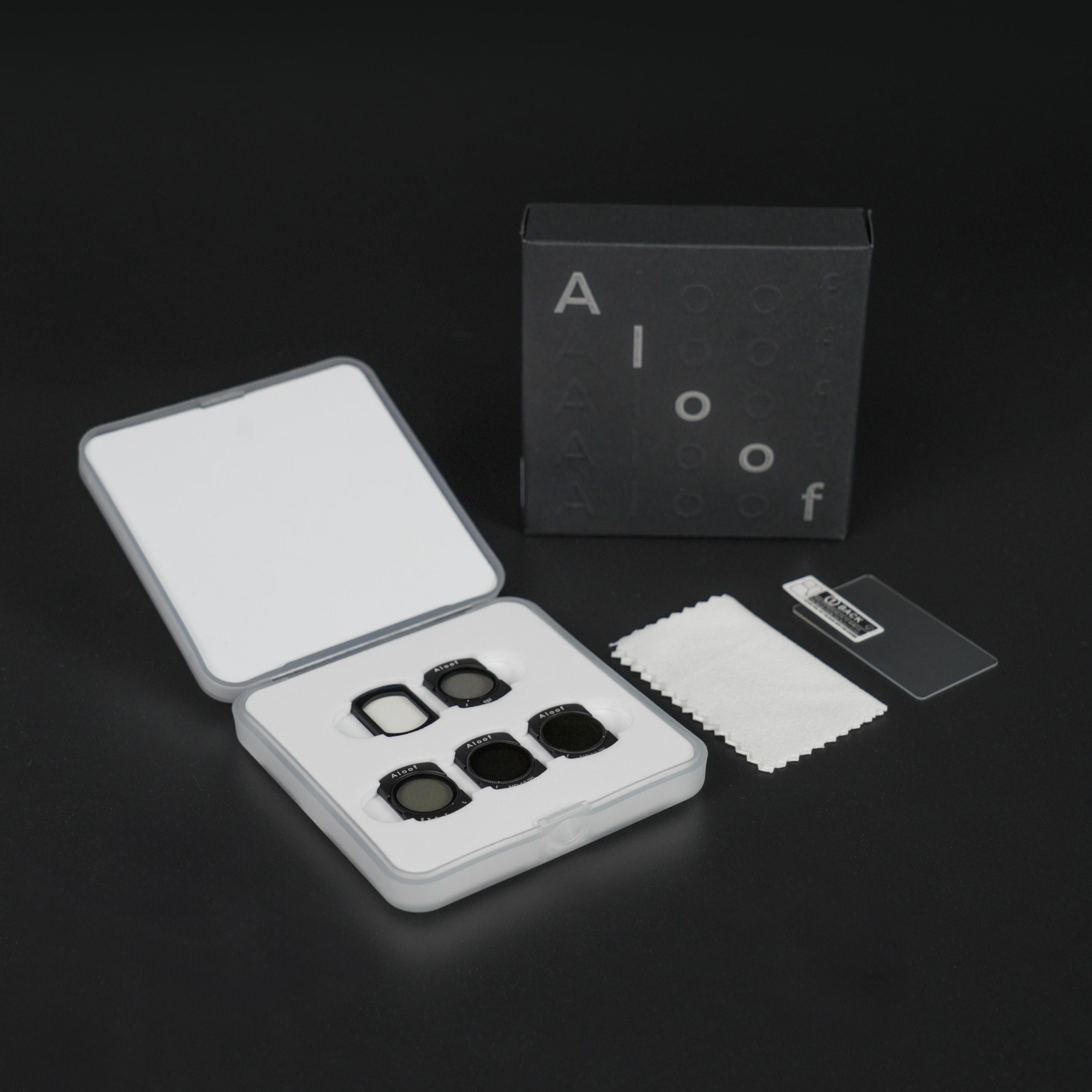 Osmo Pocket 4/3 専用 CPL ND KIT | CPL+ND16+ND32+ND64 | Aloof(アルーフ)