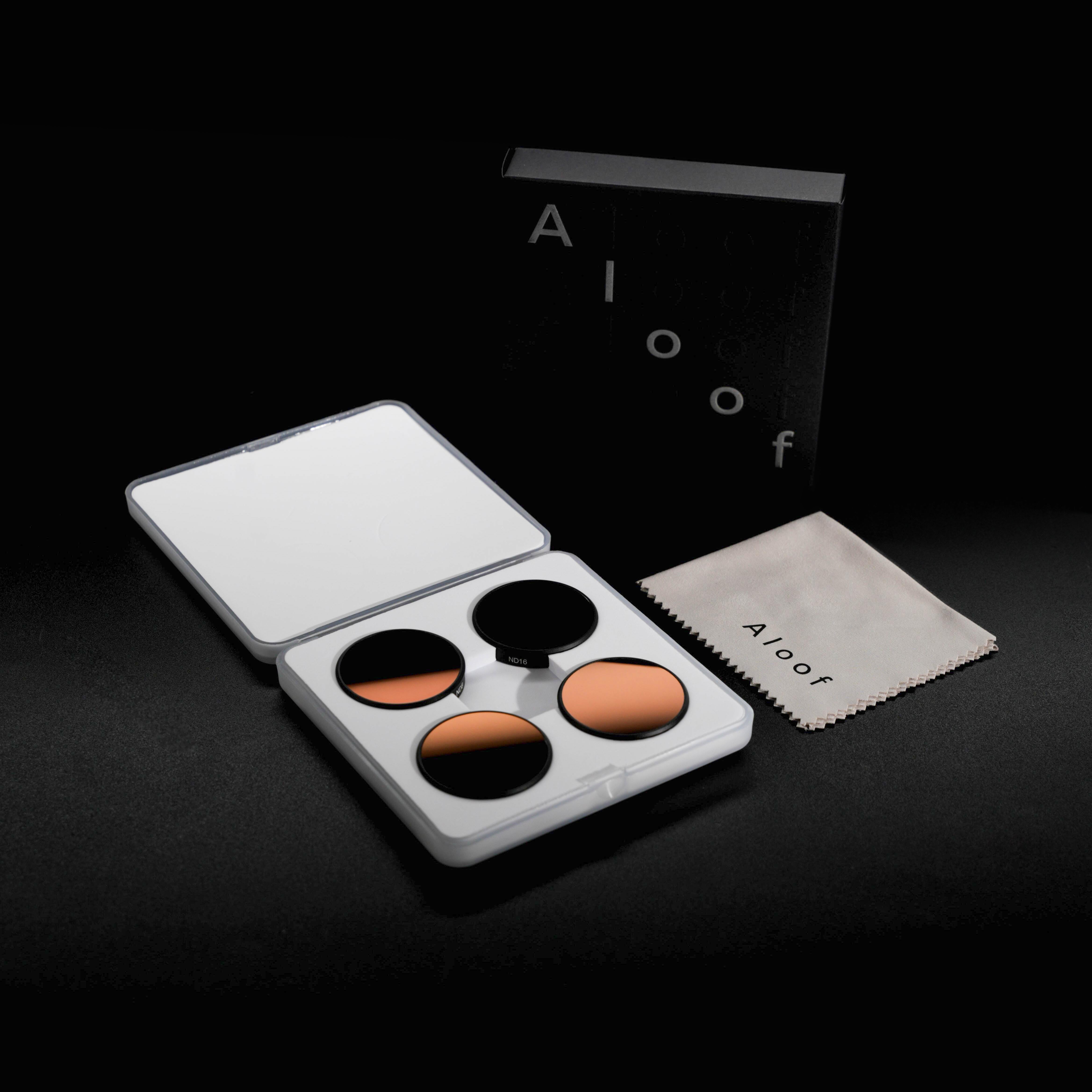 Osmo Action 3/4/5 Pro 専用 ND KIT | ND8＋ND16＋ND32＋ND64 | Aloof（アルーフ）