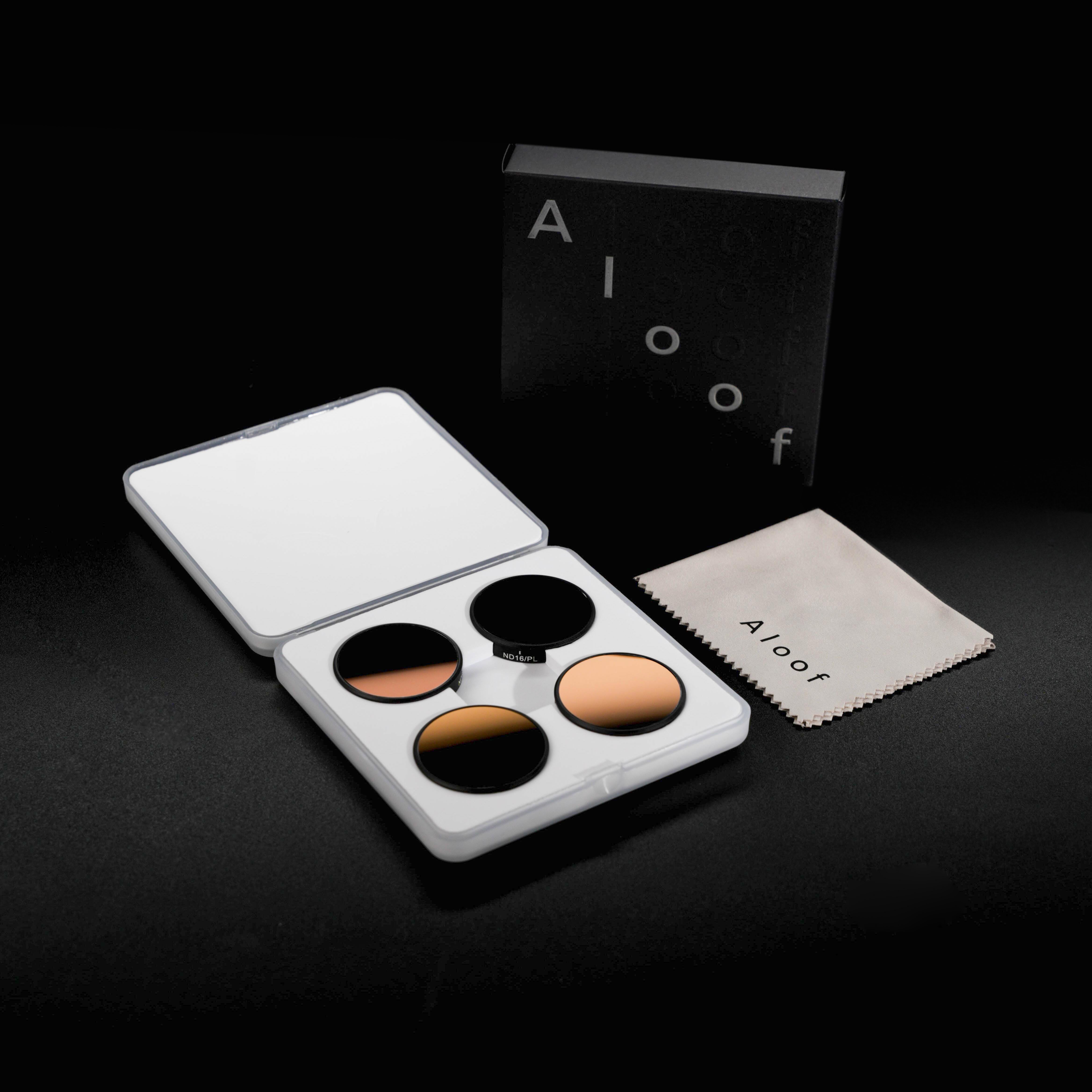 Osmo Action 3/4/5 Pro 専用 ND/PL KIT | ND8/PL＋ND16/PL＋ND32/PL＋ND64/PL | Aloof（アルーフ）