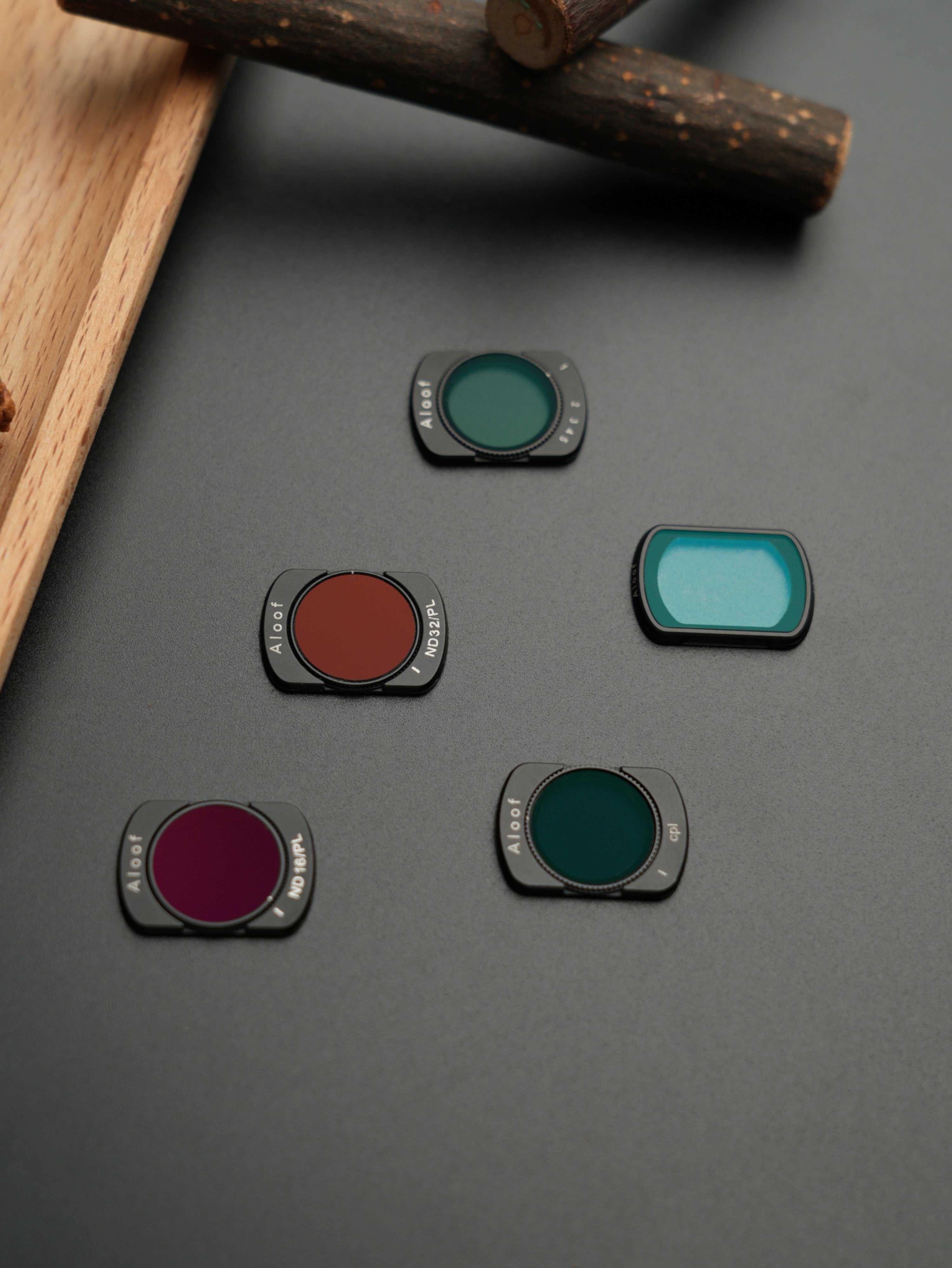 Osmo Pocket 4/3 専用 CPL ND KIT | CPL＋ND16＋ND32＋ND64 | Aloof（アルーフ）