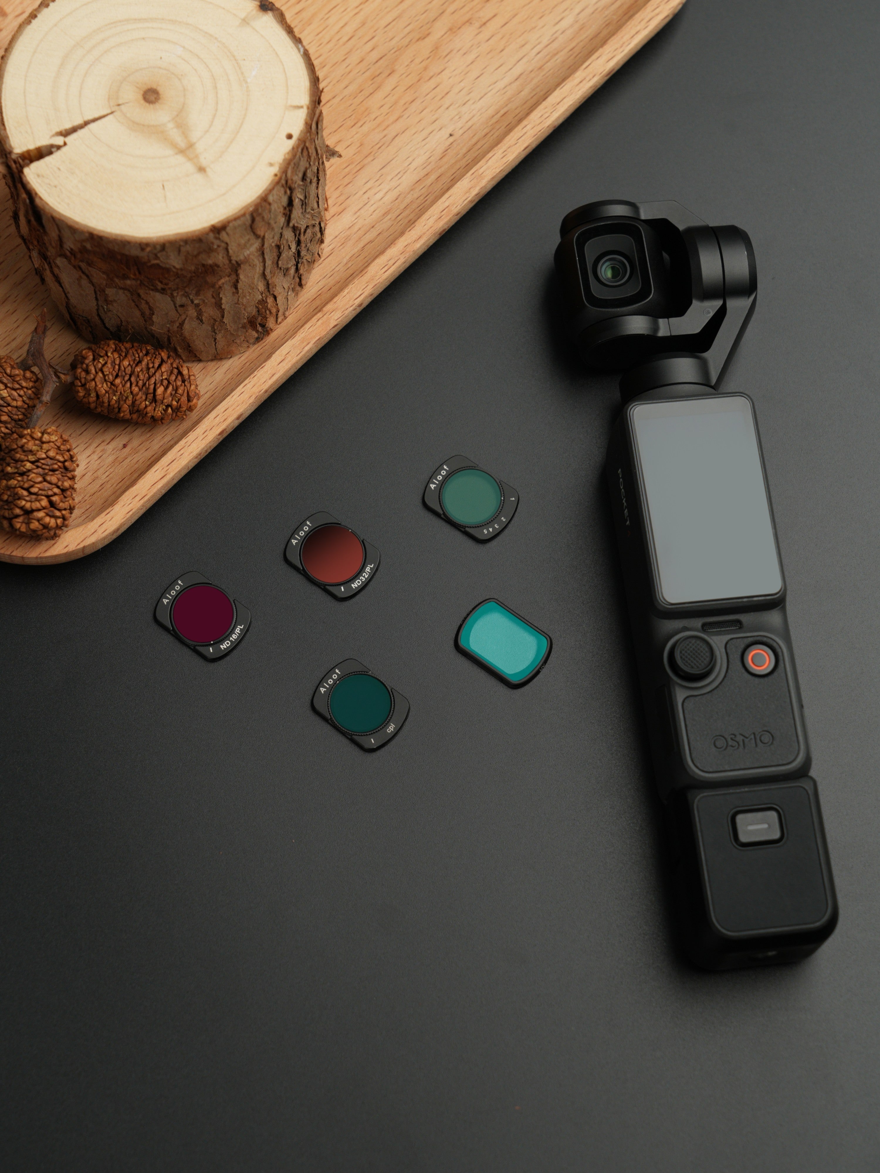 Osmo Pocket 4/3 専用 CPL ND KIT | CPL＋ND16＋ND32＋ND64 | Aloof（アルーフ）